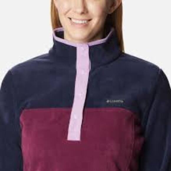 COLUMBIA WOMEN'S BENTON HALF SNAP WOMEN PULLOVER SWEATER SIZE XS NEW WITH TAGS - Picture 6 of 6